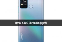 Omix X400 Ekran Değişimi
