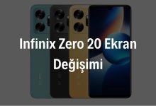Infinix Zero 20 Ekran Değişimi